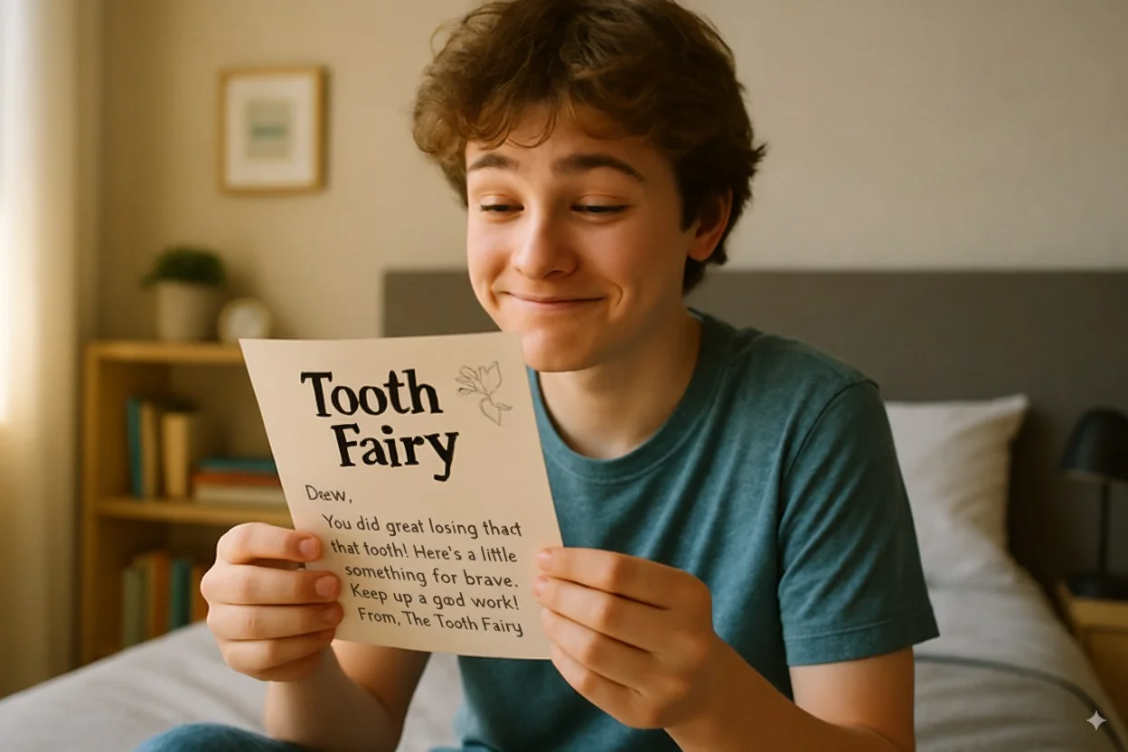 Tooth Fairy Letters for Teenagers: Age-Appropriate Magic Guide